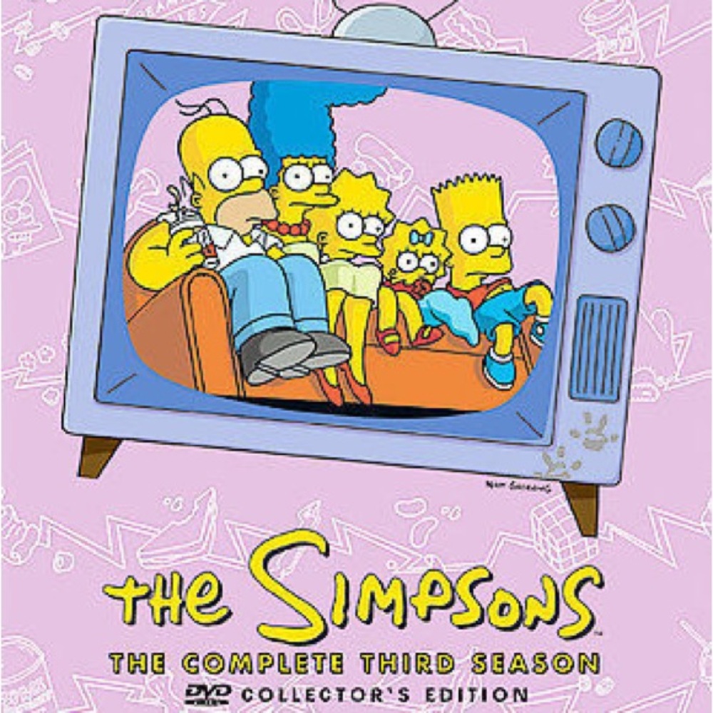The Simpsons Complete Third Season DVD
